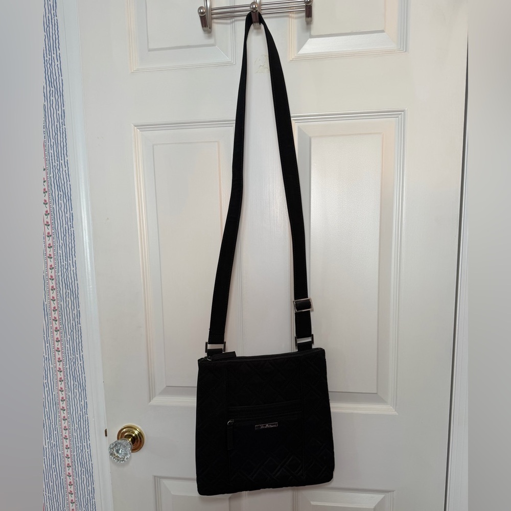 Vera Bradley Black Quilted Crossbody Bag